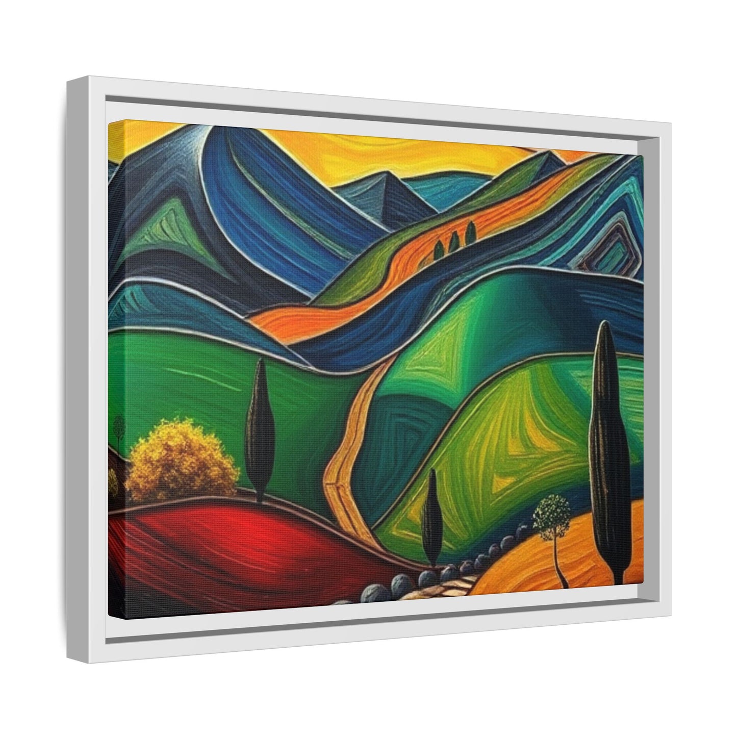 CANVAS 32, Framed (Multi-color)