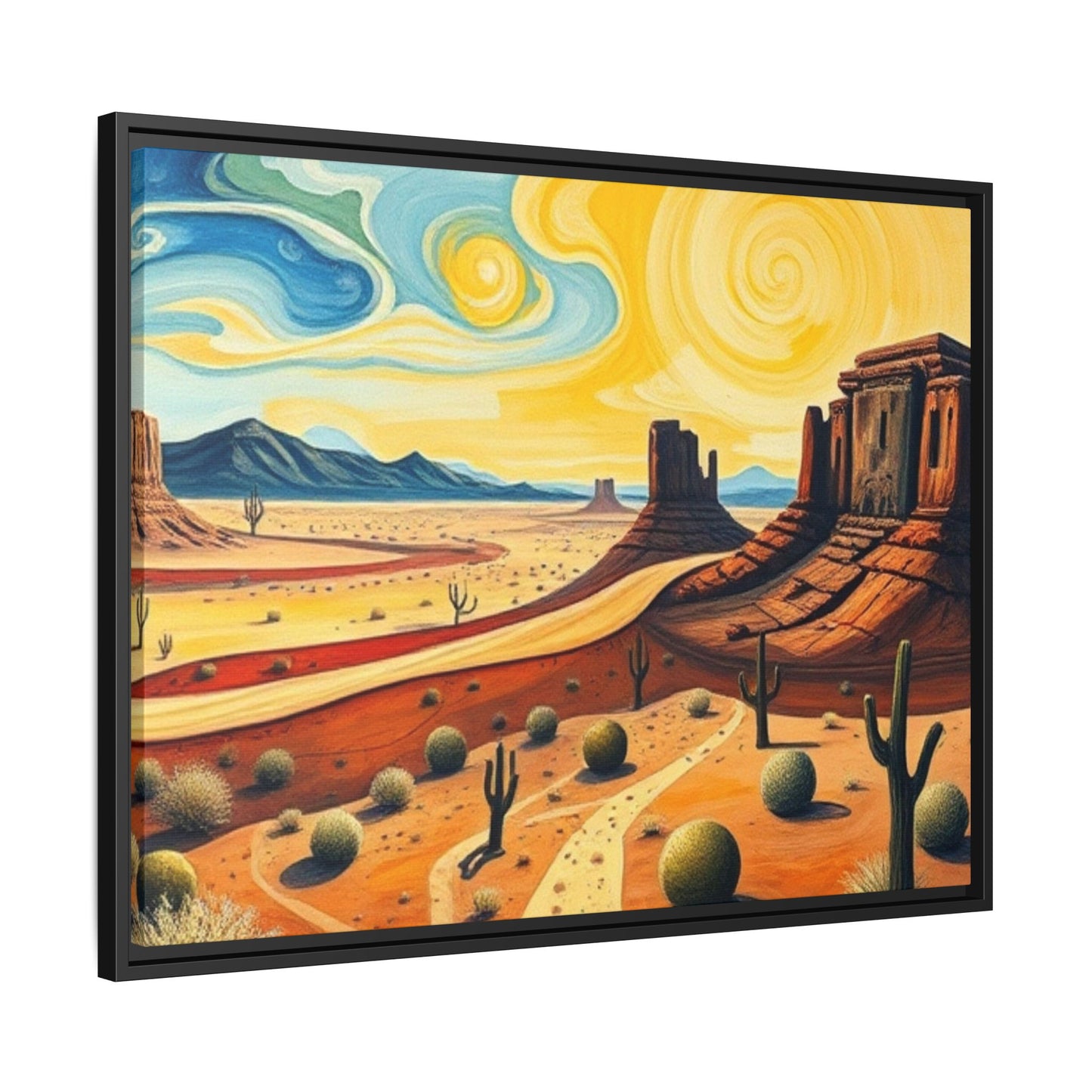 Canvas 34, Framed (Multi-color)