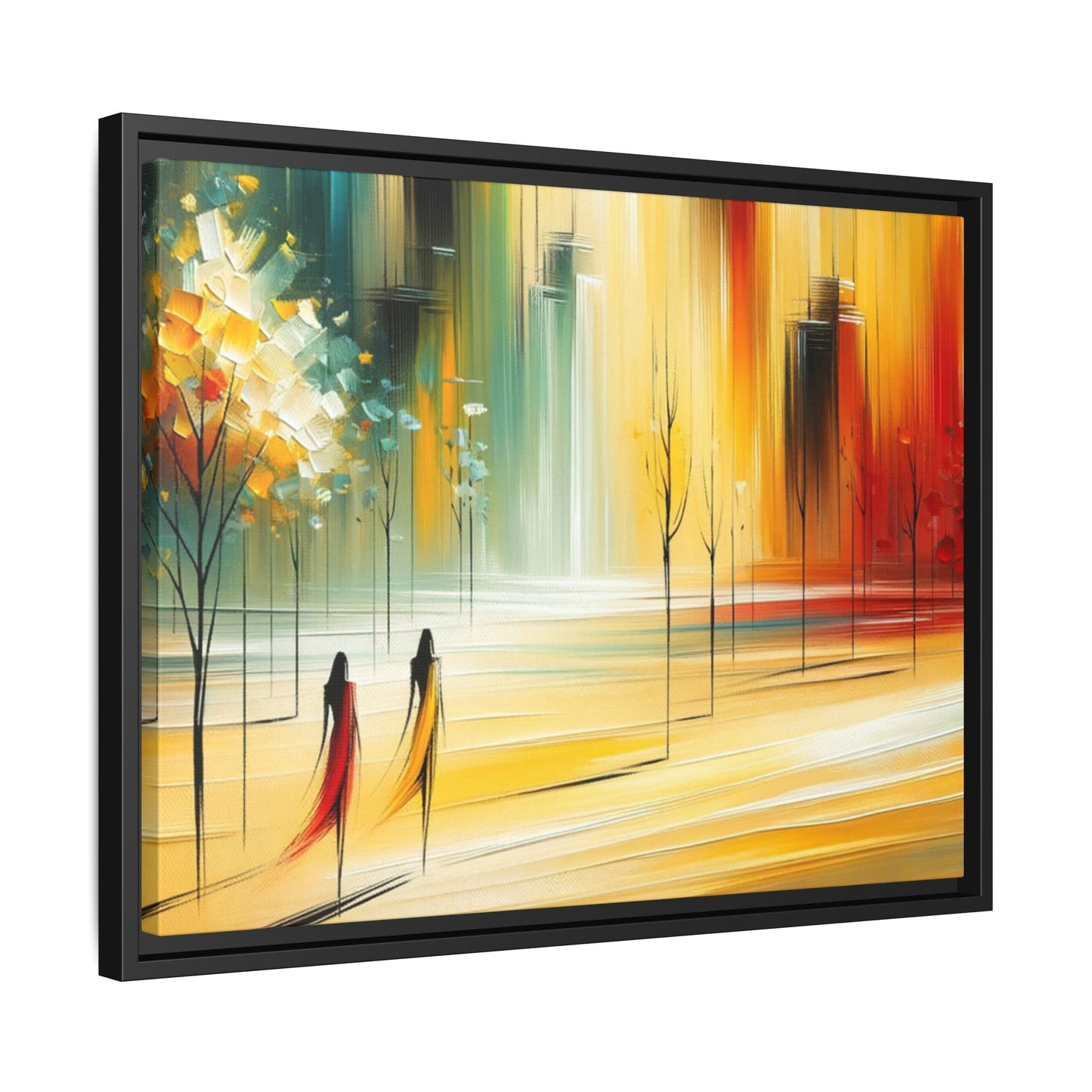 Canvas 37, Framed (Multi-color)