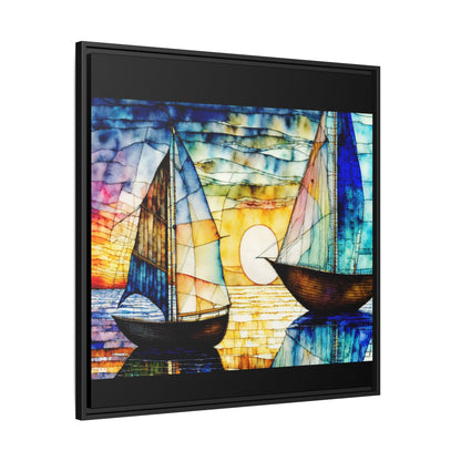 Canvas 38, Framed (Multi-color)