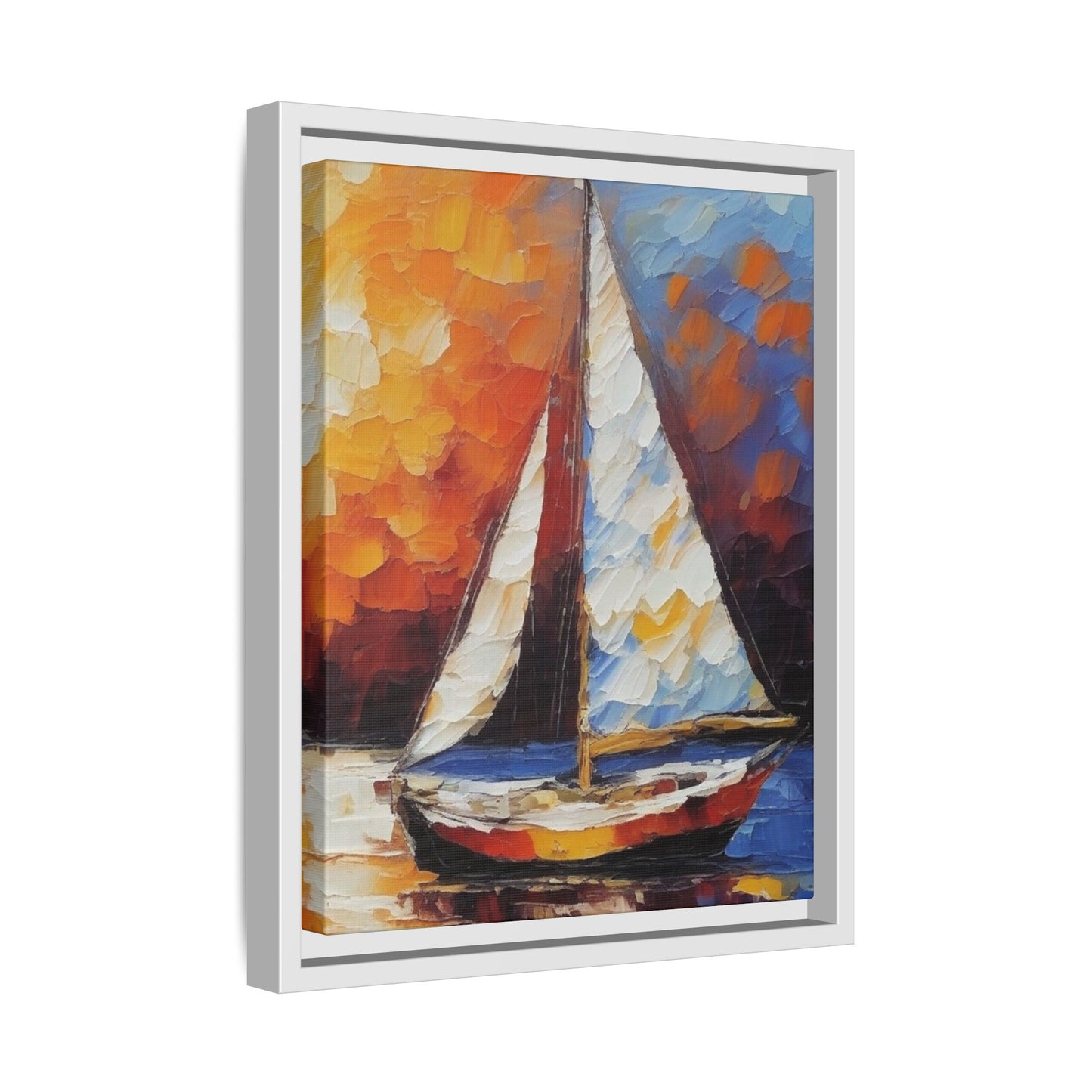 Canvas 27, Framed (Multi-color)