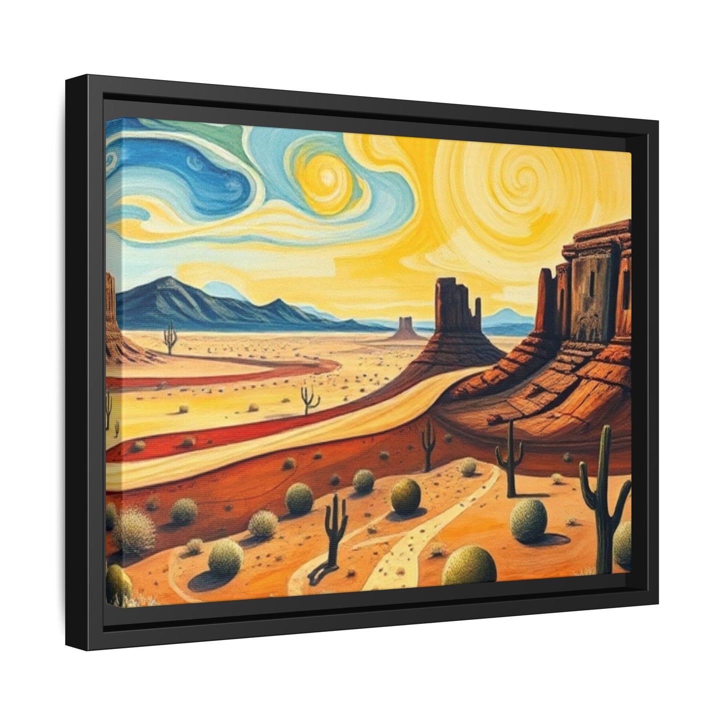 Canvas 34, Framed (Multi-color)