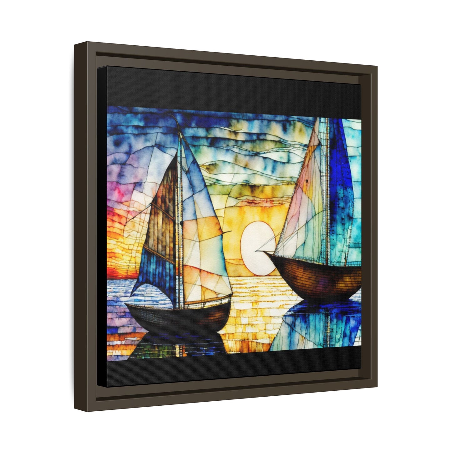 Canvas 38, Framed (Multi-color)