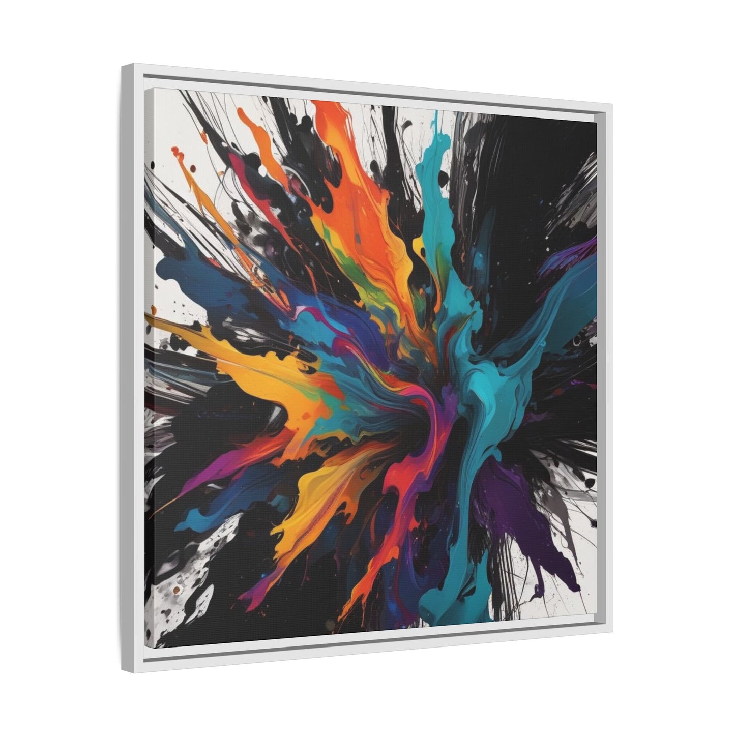 Canvas 10, Framed (Multi-color)