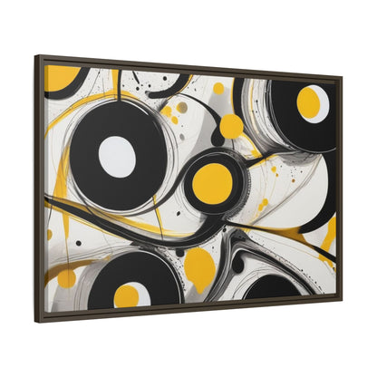 Canvas Abstract 13, Framed (Multi-color)