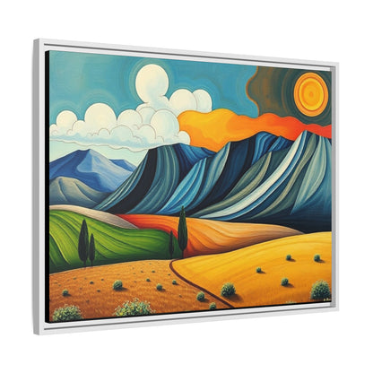 Canvas 20, Framed (Multi-color)