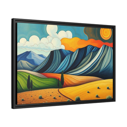 Canvas 20, Framed (Multi-color)