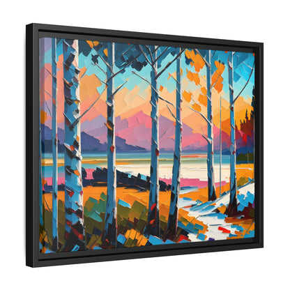 Canvas 33, Framed (Multi-color)