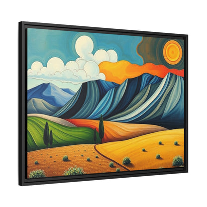 Canvas 20, Framed (Multi-color)