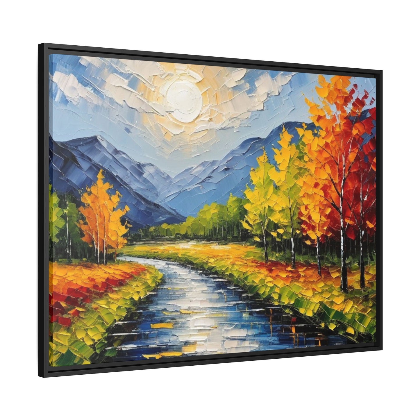 Canvas 26 Framed (Multi-color)