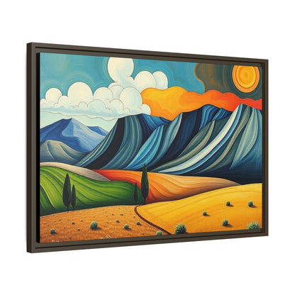 Canvas 20, Framed (Multi-color)