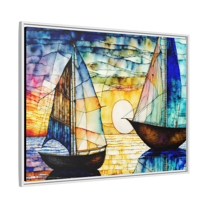 Canvas 38, Framed (Multi-color)