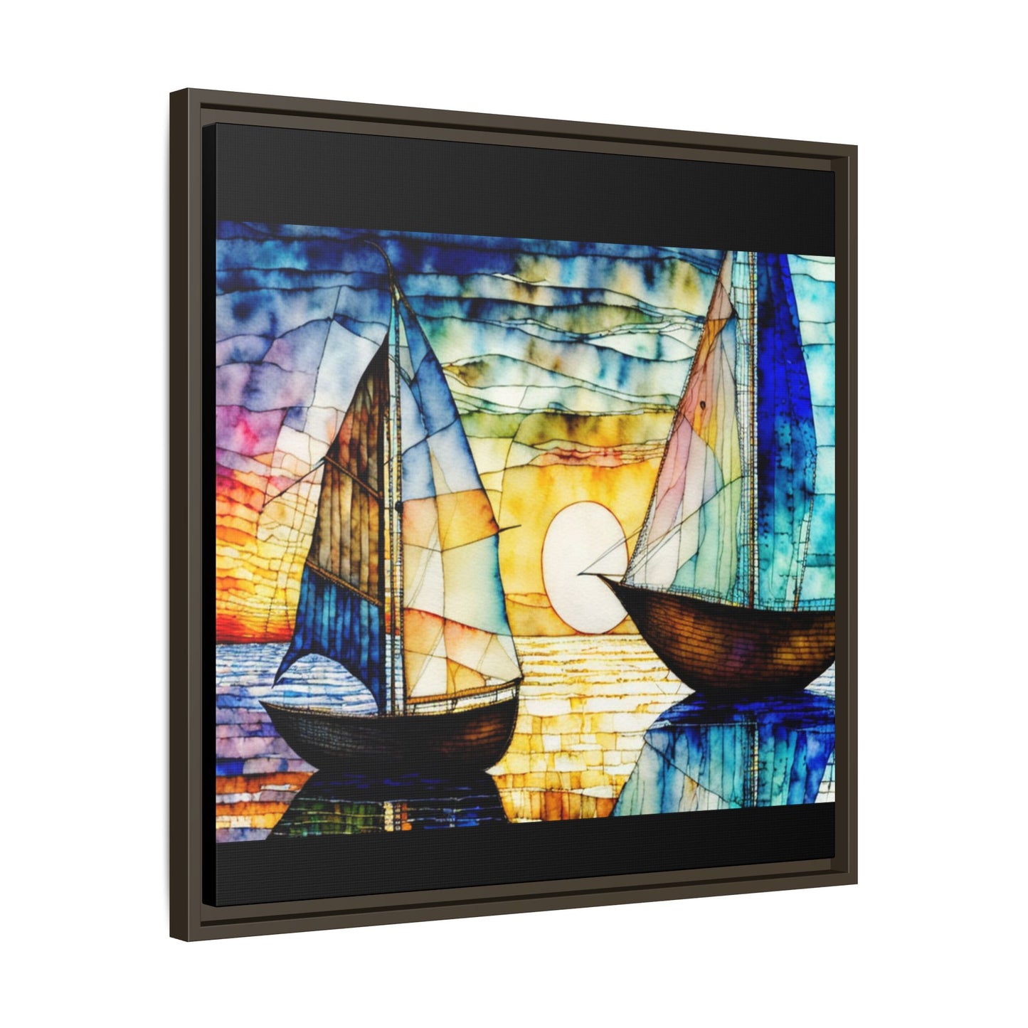 Canvas 38, Framed (Multi-color)