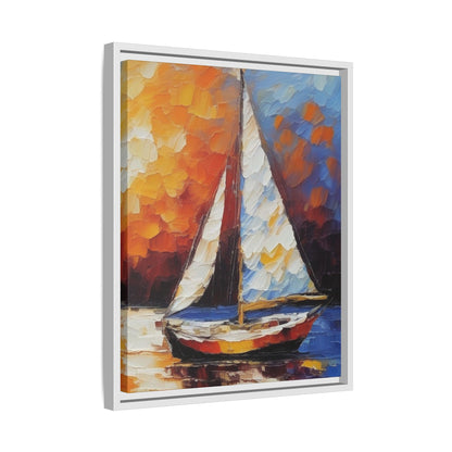 Canvas 27, Framed (Multi-color)