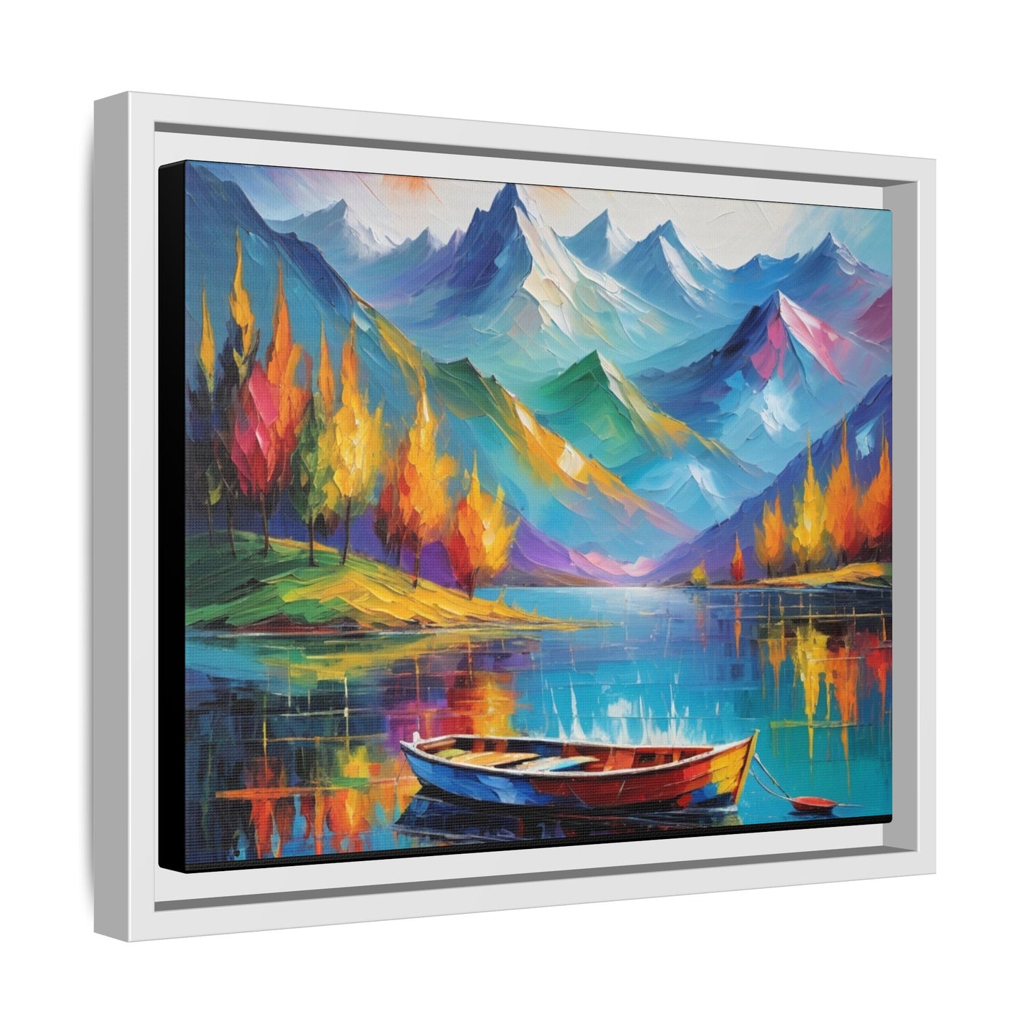 Canvas 47, Framed (Multi-color)