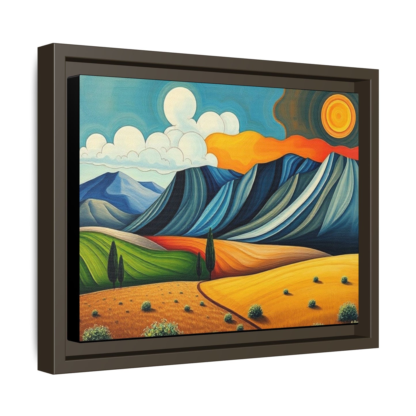 Canvas 20, Framed (Multi-color)