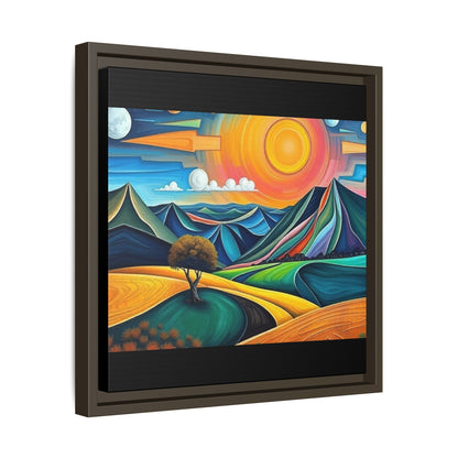 Canvas 23, Framed (Multi-color)