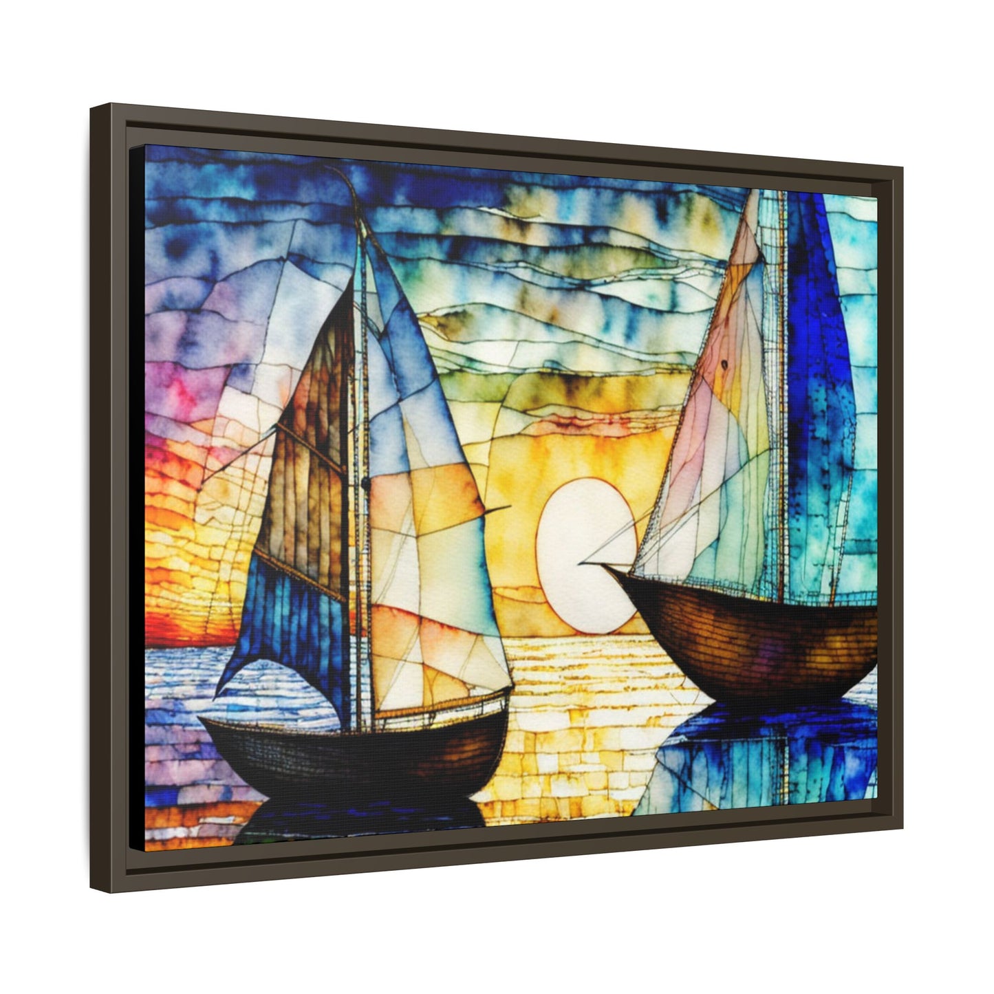 Canvas 38, Framed (Multi-color)