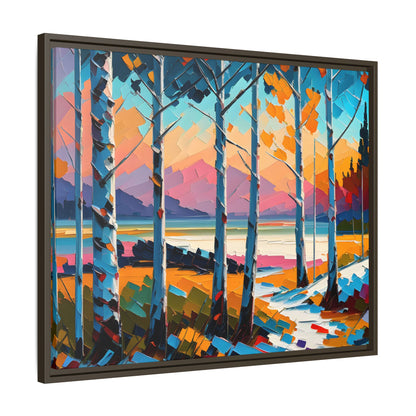 Canvas 33, Framed (Multi-color)