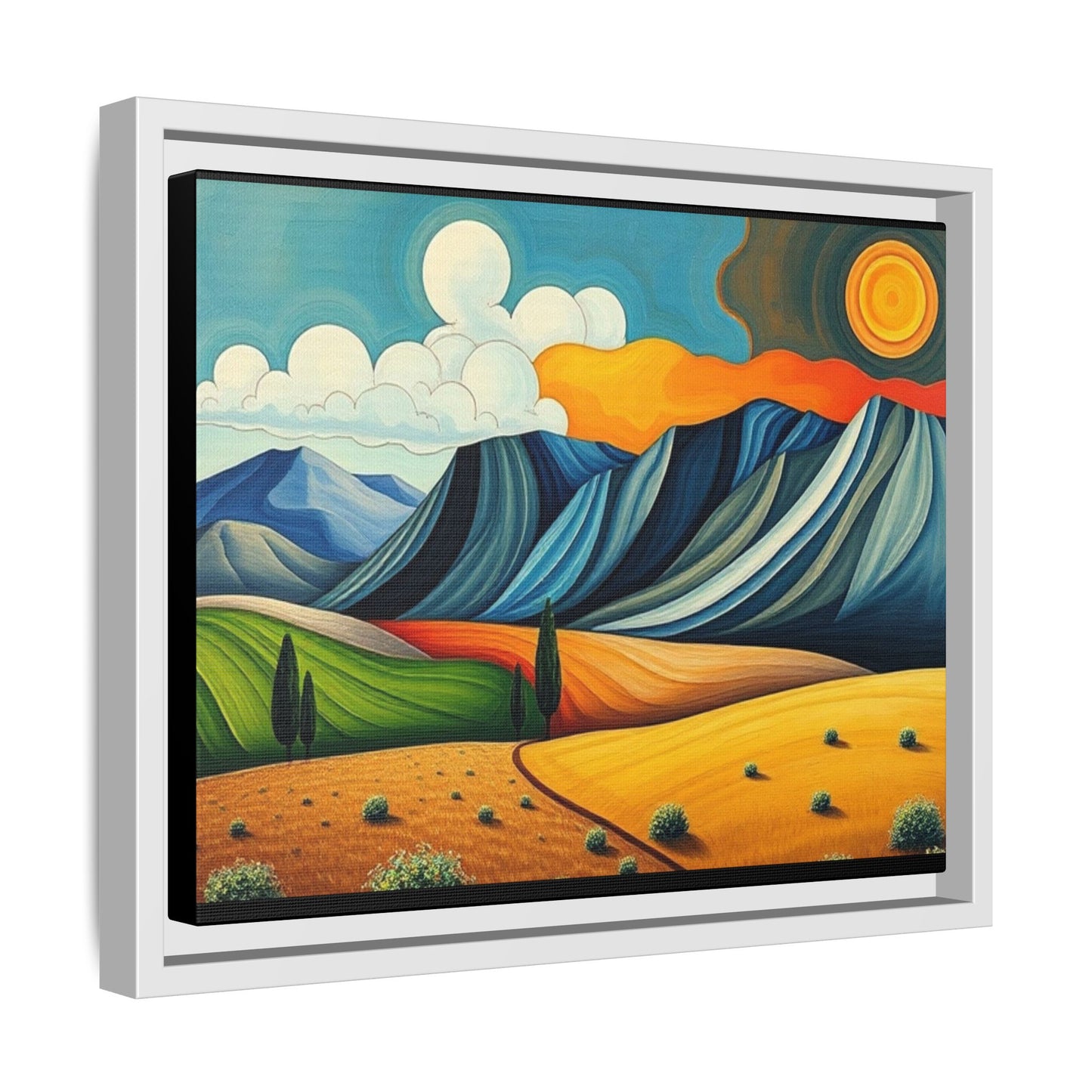 Canvas 20, Framed (Multi-color)