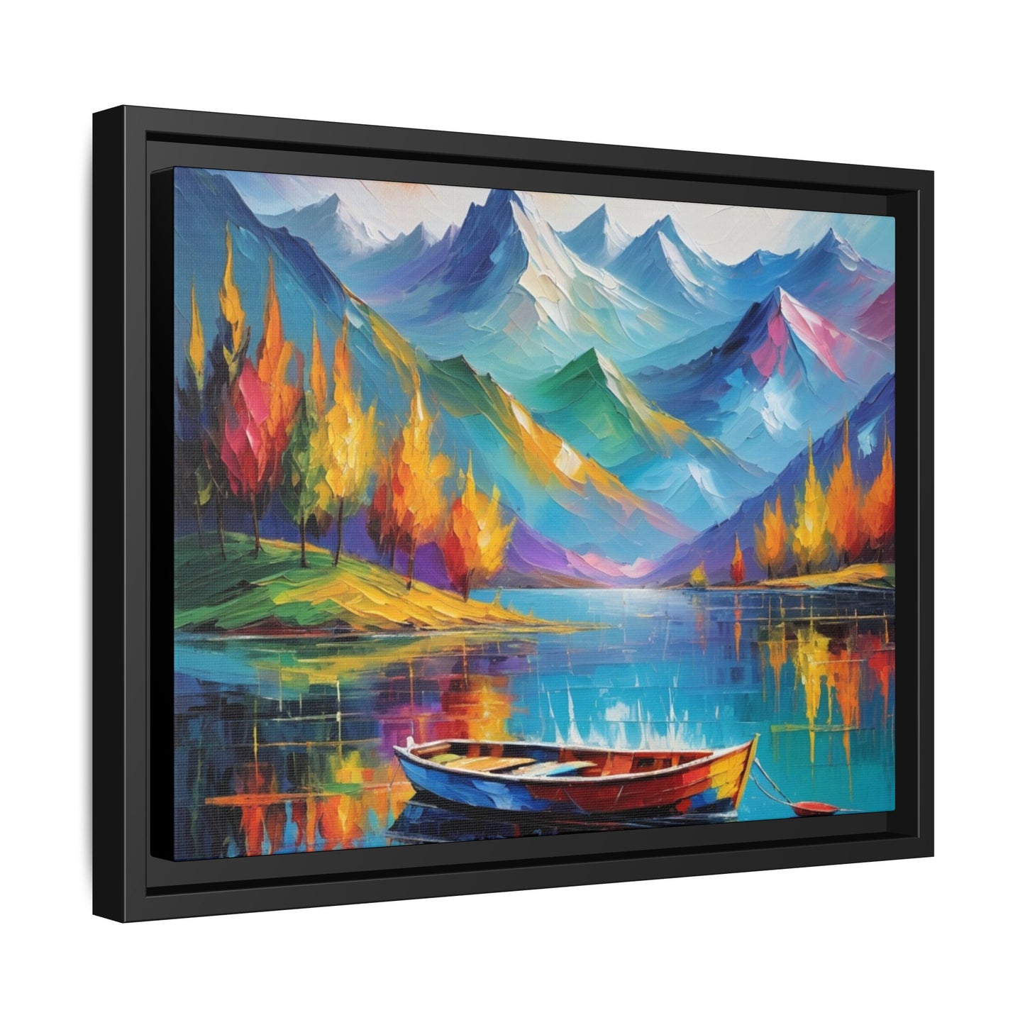 Canvas 47, Framed (Multi-color)