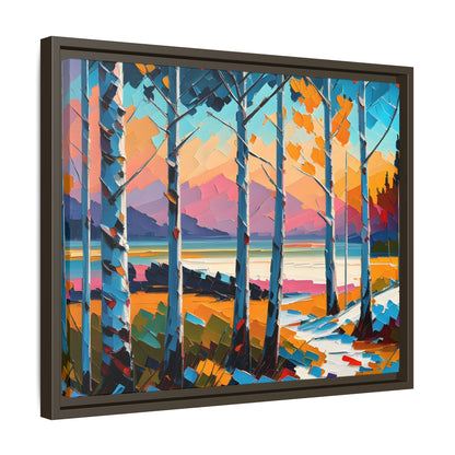 Canvas 33, Framed (Multi-color)