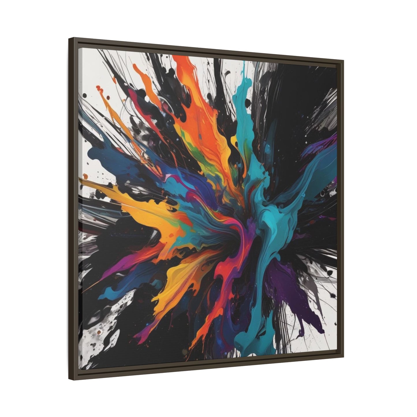 Canvas 10, Framed (Multi-color)