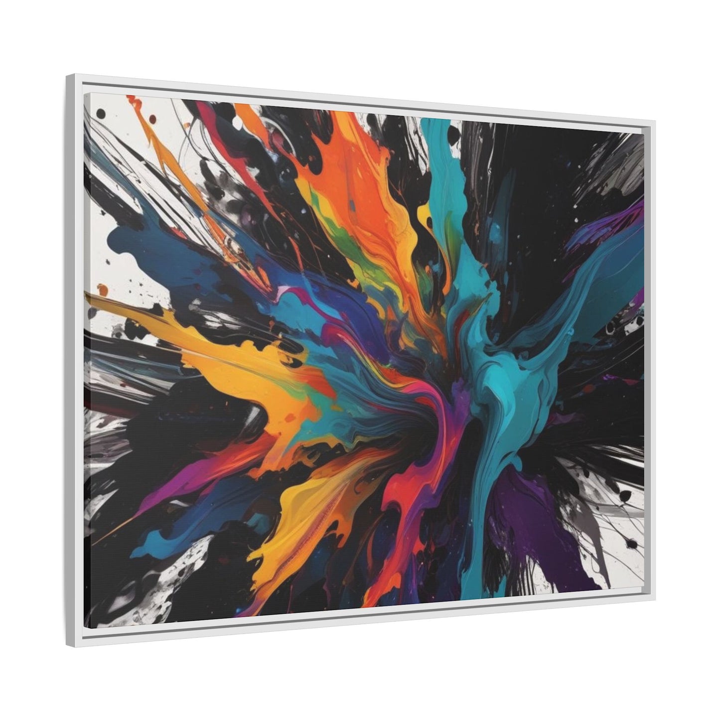 Canvas 10, Framed (Multi-color)