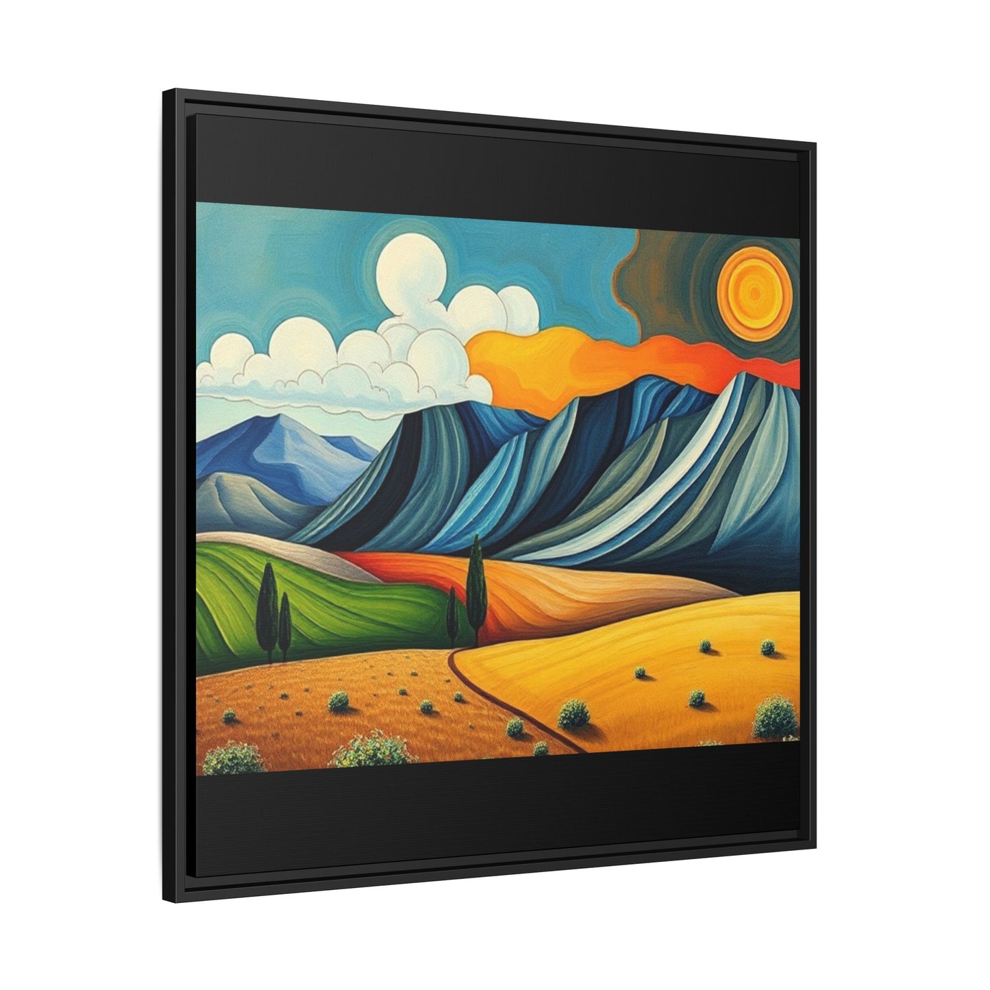 Canvas 20, Framed (Multi-color)