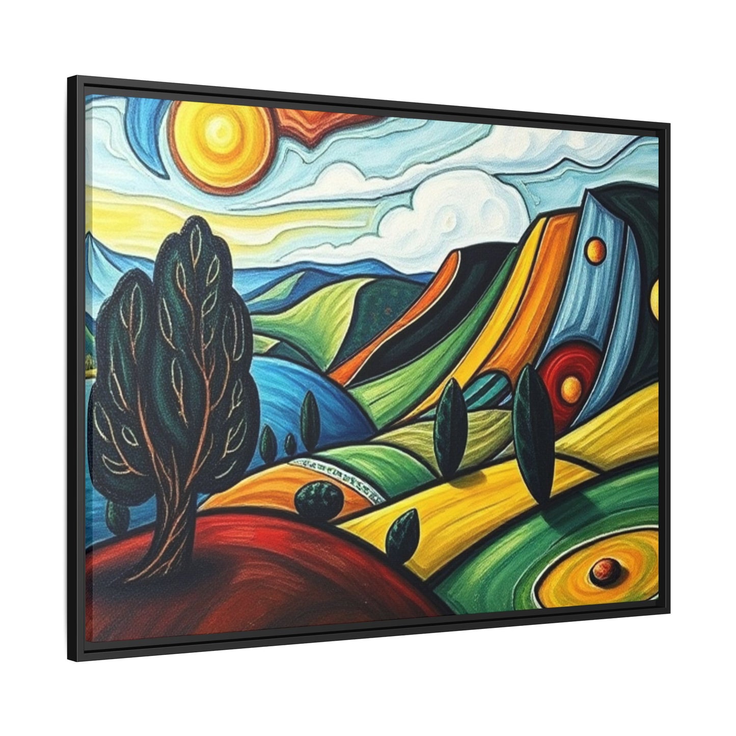 Canvas 29, Framed (Multi-color)