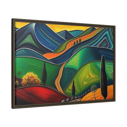 CANVAS 32, Framed (Multi-color)