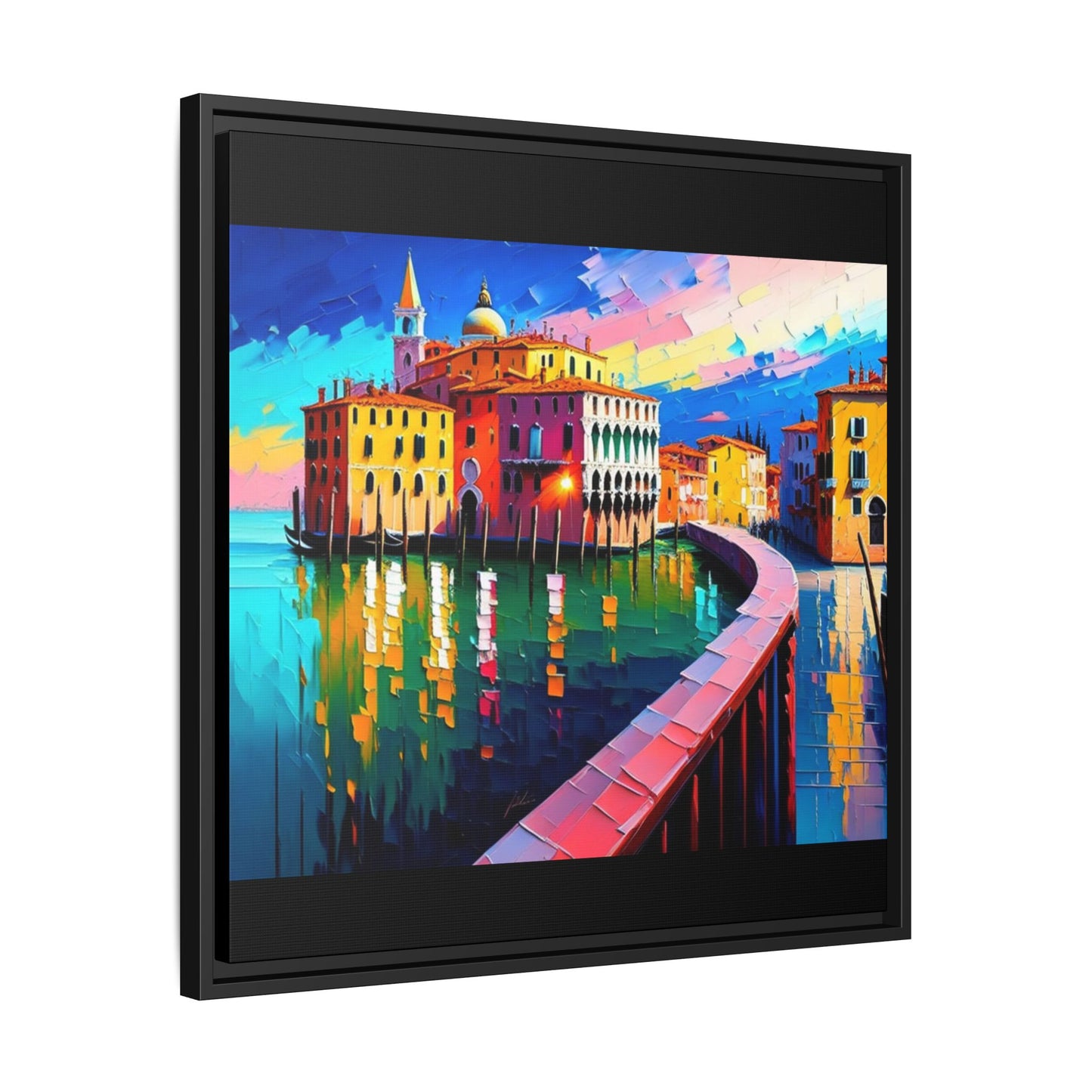 Canvas 30, Framed (Multi-color)