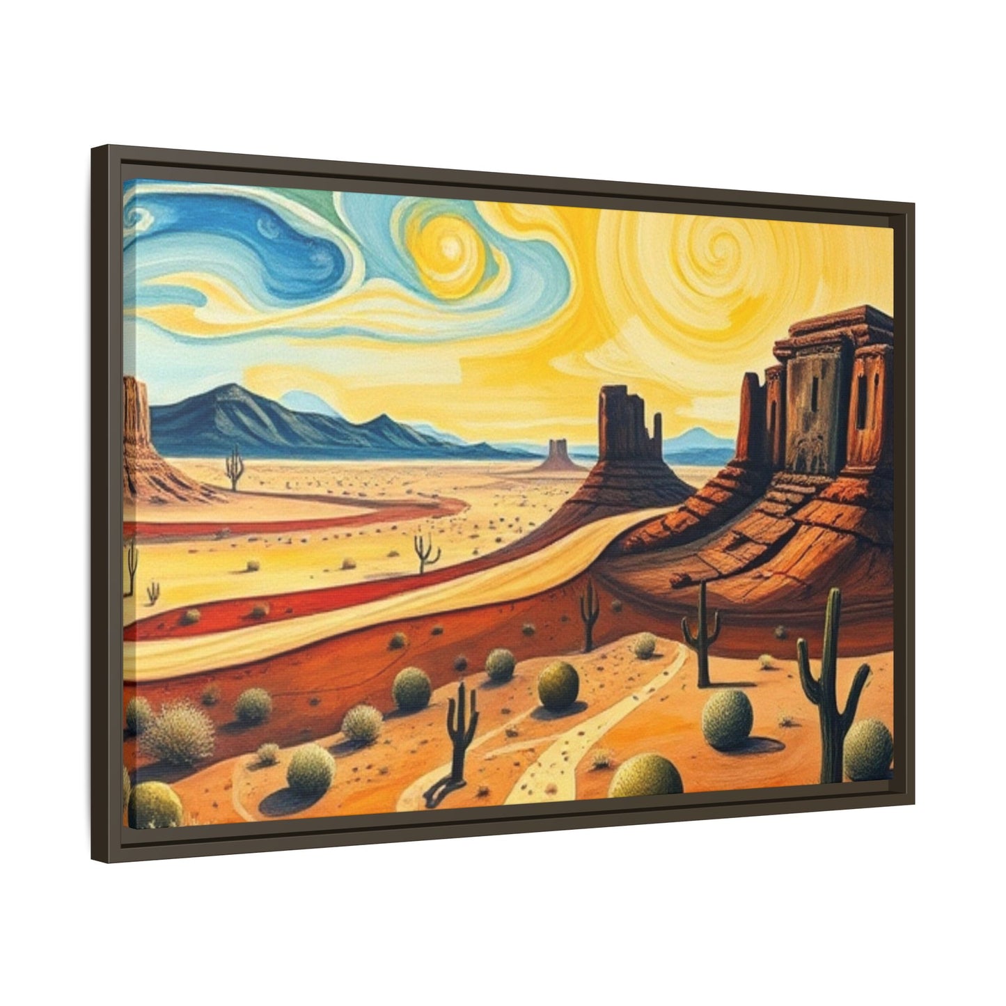 Canvas 34, Framed (Multi-color)