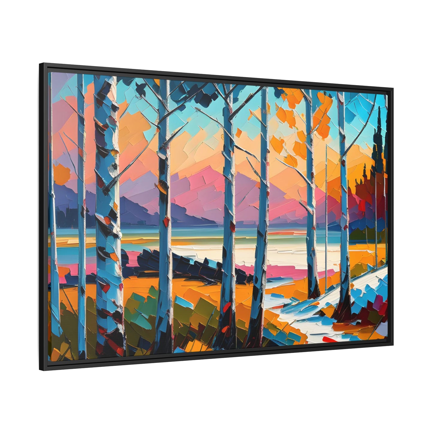 Canvas 33, Framed (Multi-color)