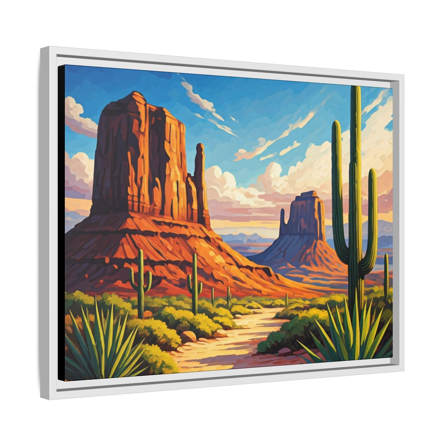 Canvas 53, Framed (Multi-color)