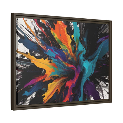 Canvas 10, Framed (Multi-color)