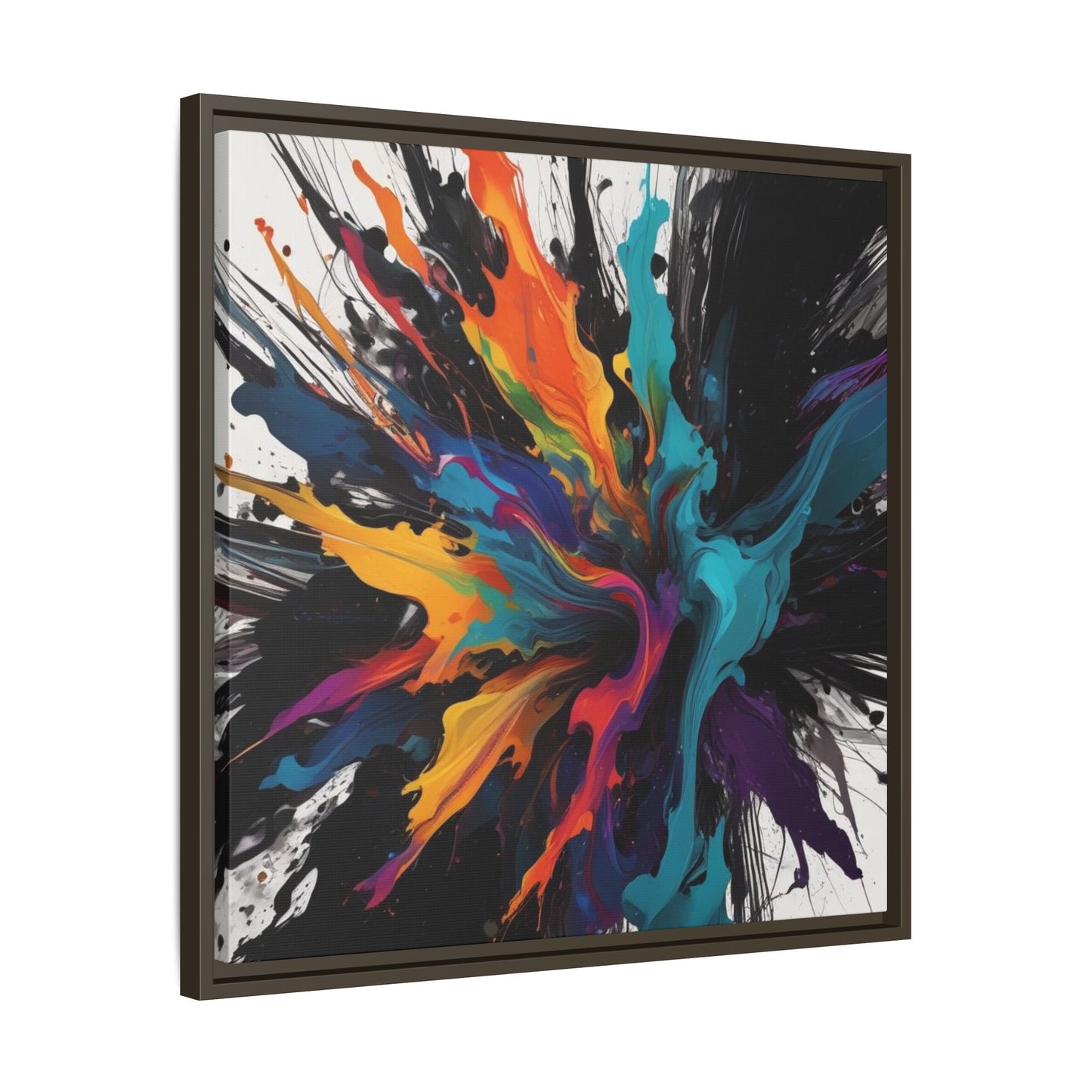 Canvas 10, Framed (Multi-color)