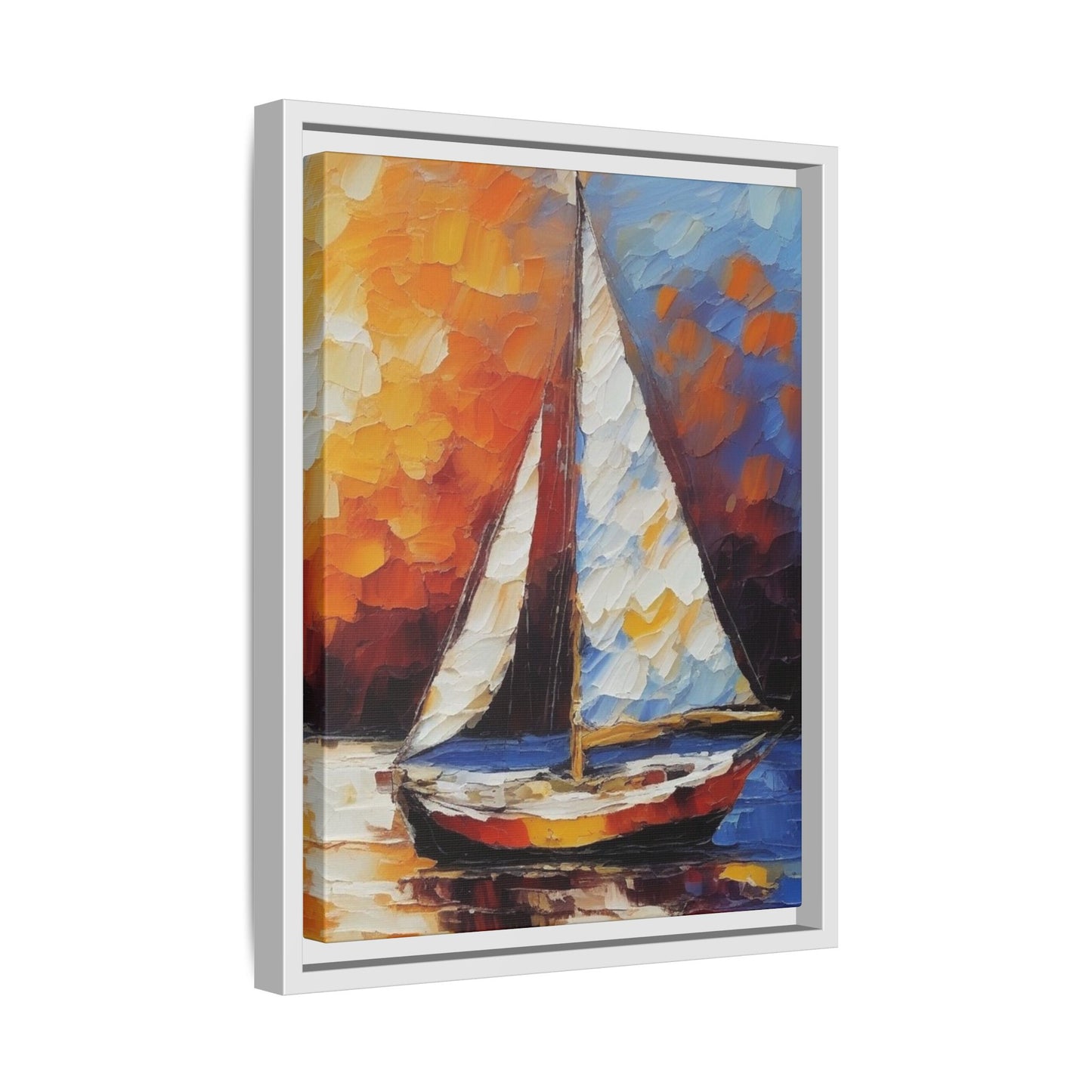 Canvas 27, Framed (Multi-color)