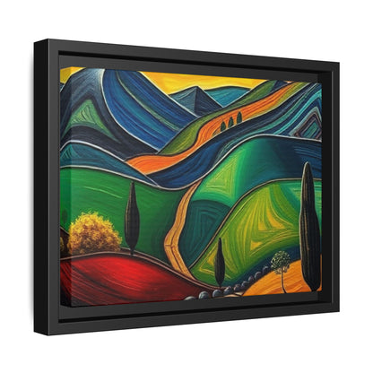 CANVAS 32, Framed (Multi-color)