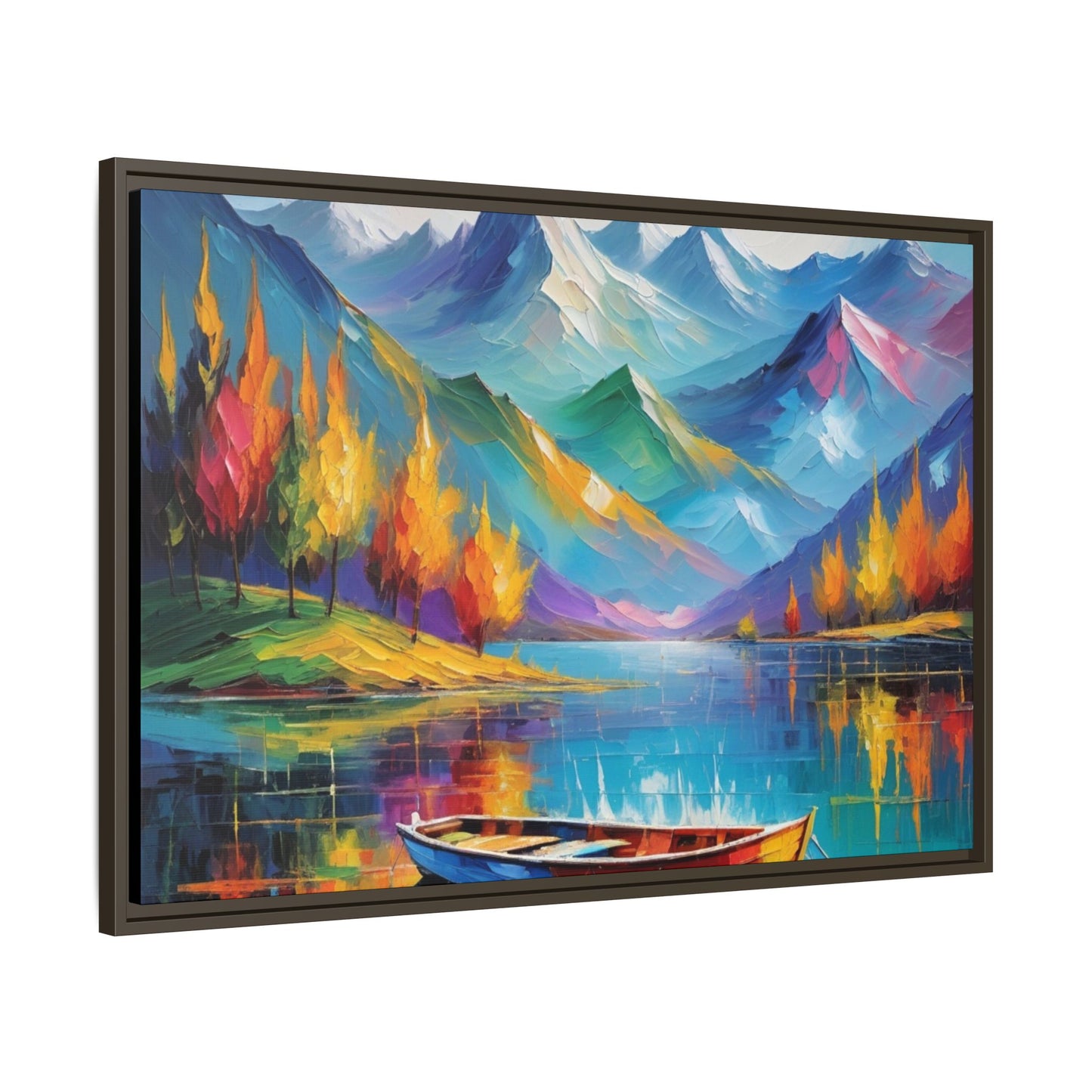 Canvas 47, Framed (Multi-color)