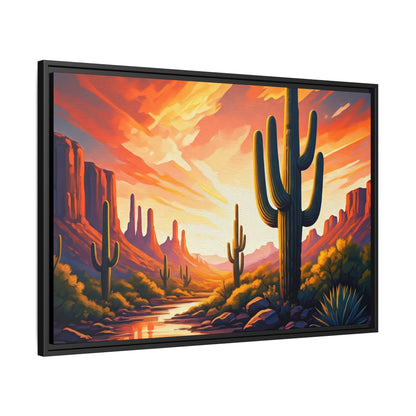 Canvas 49, Framed (Multi-color)