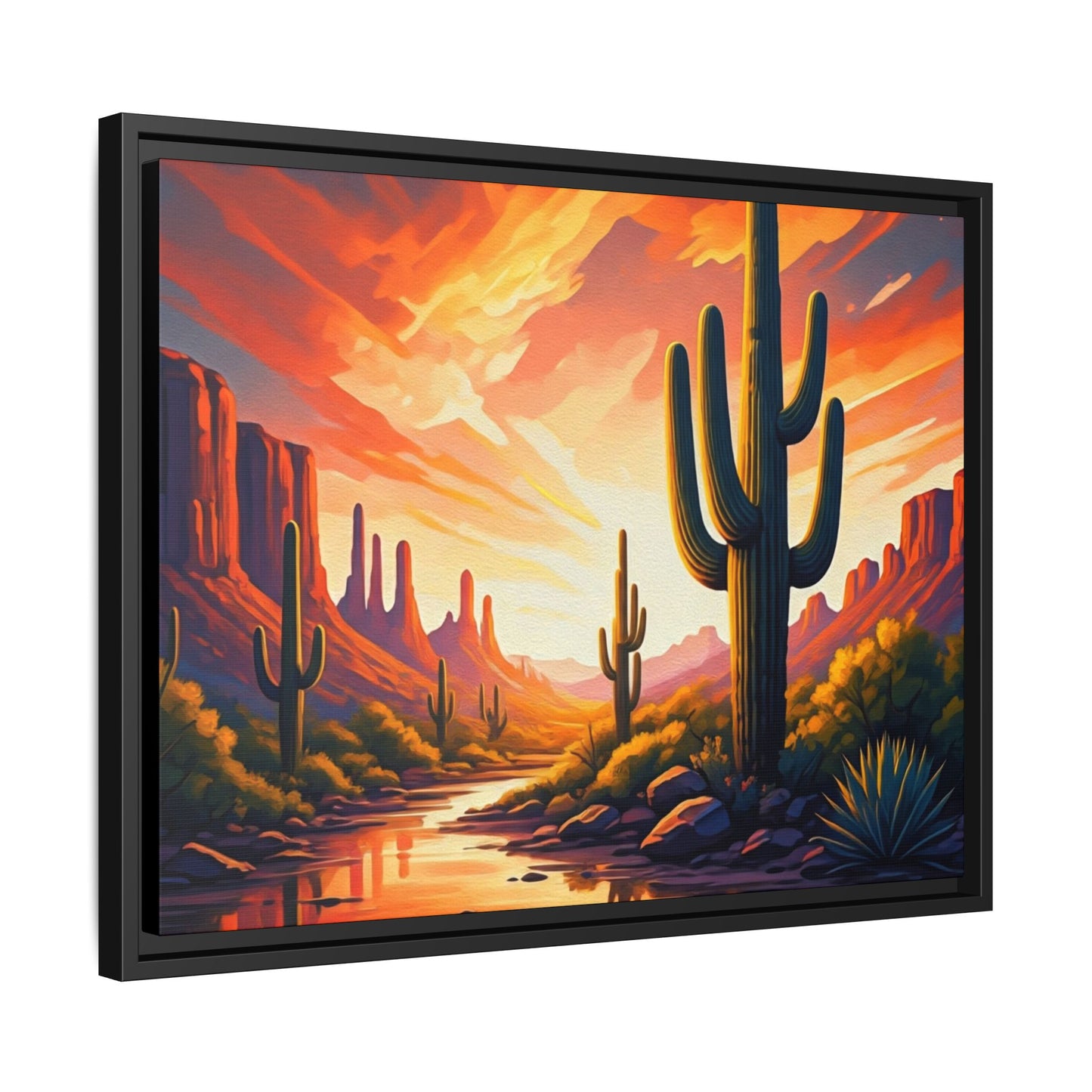 Canvas 52, Framed (Multi-color)