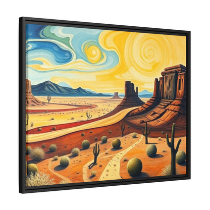 Canvas 34, Framed (Multi-color)