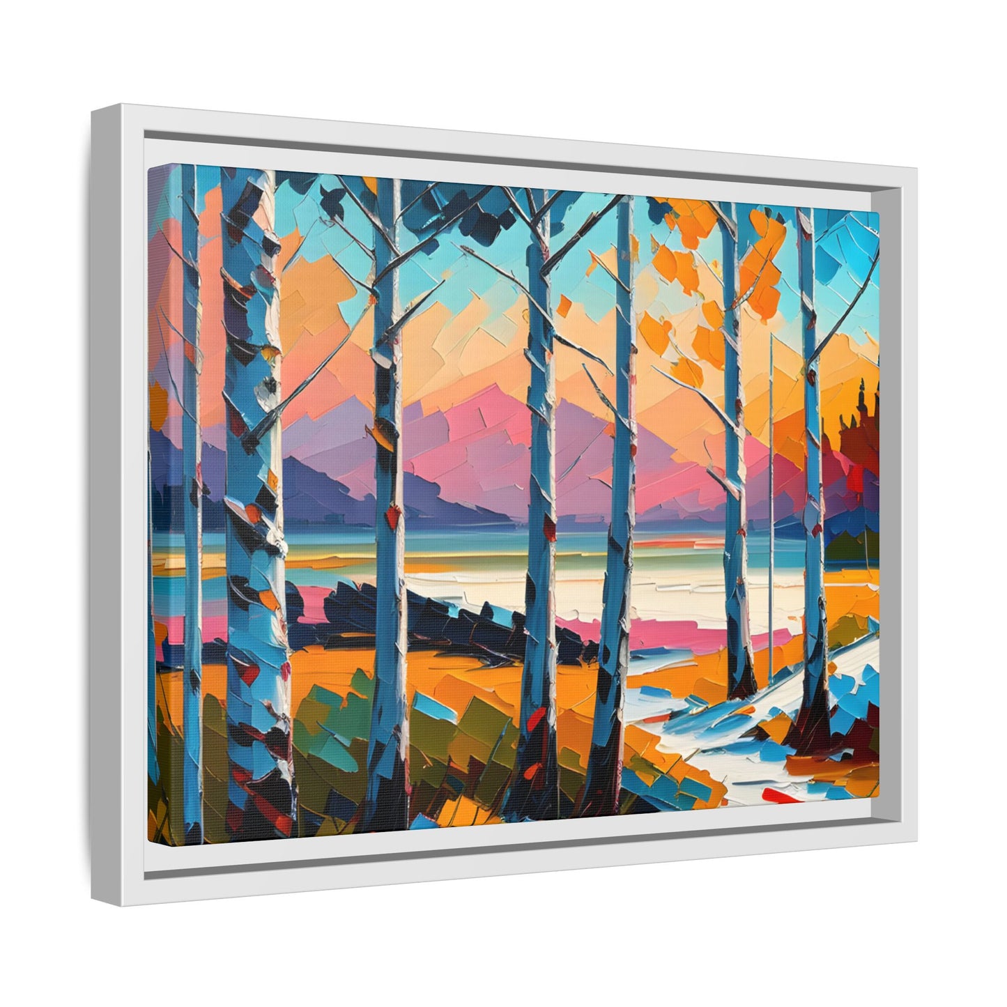 Canvas 33, Framed (Multi-color)