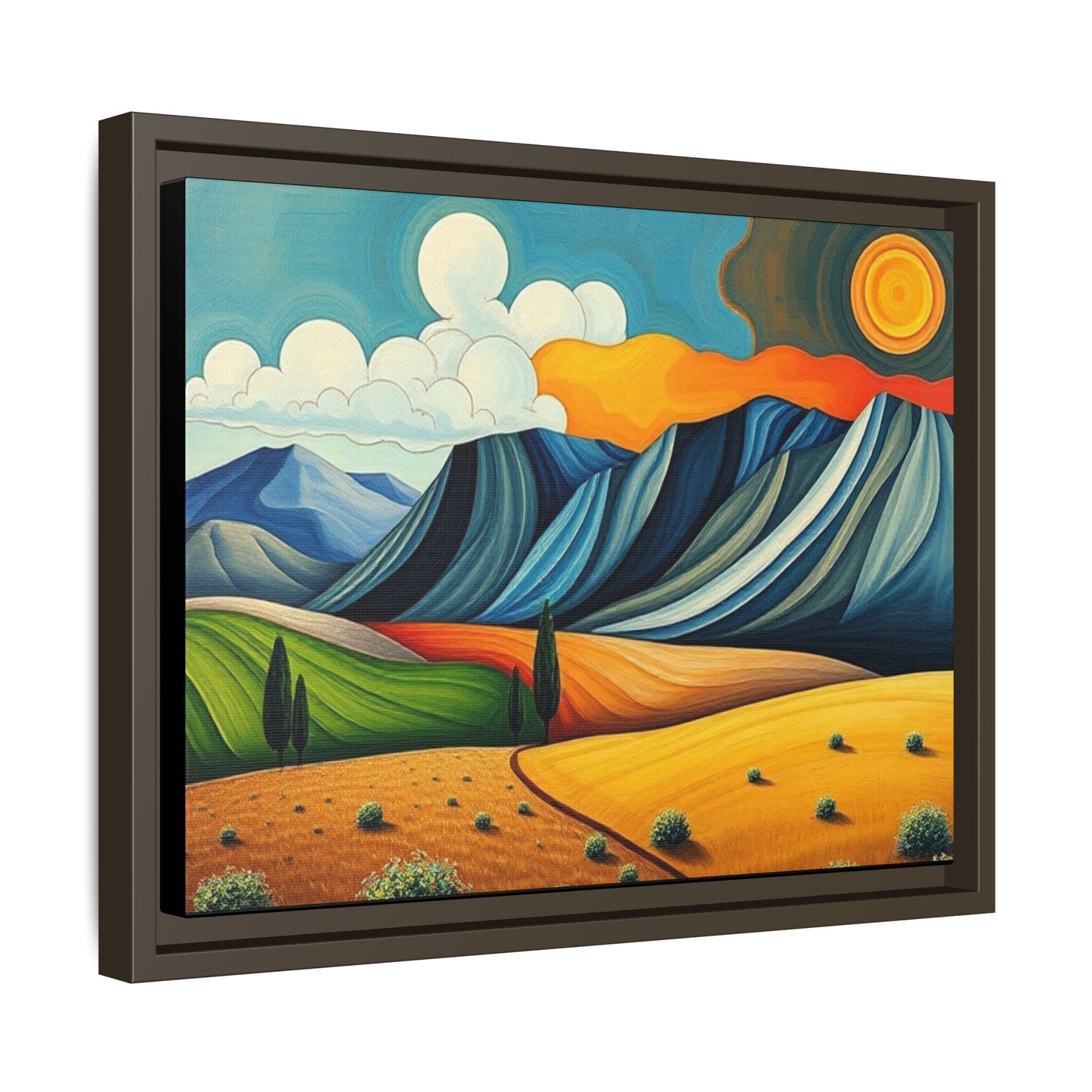 Canvas 20, Framed (Multi-color)