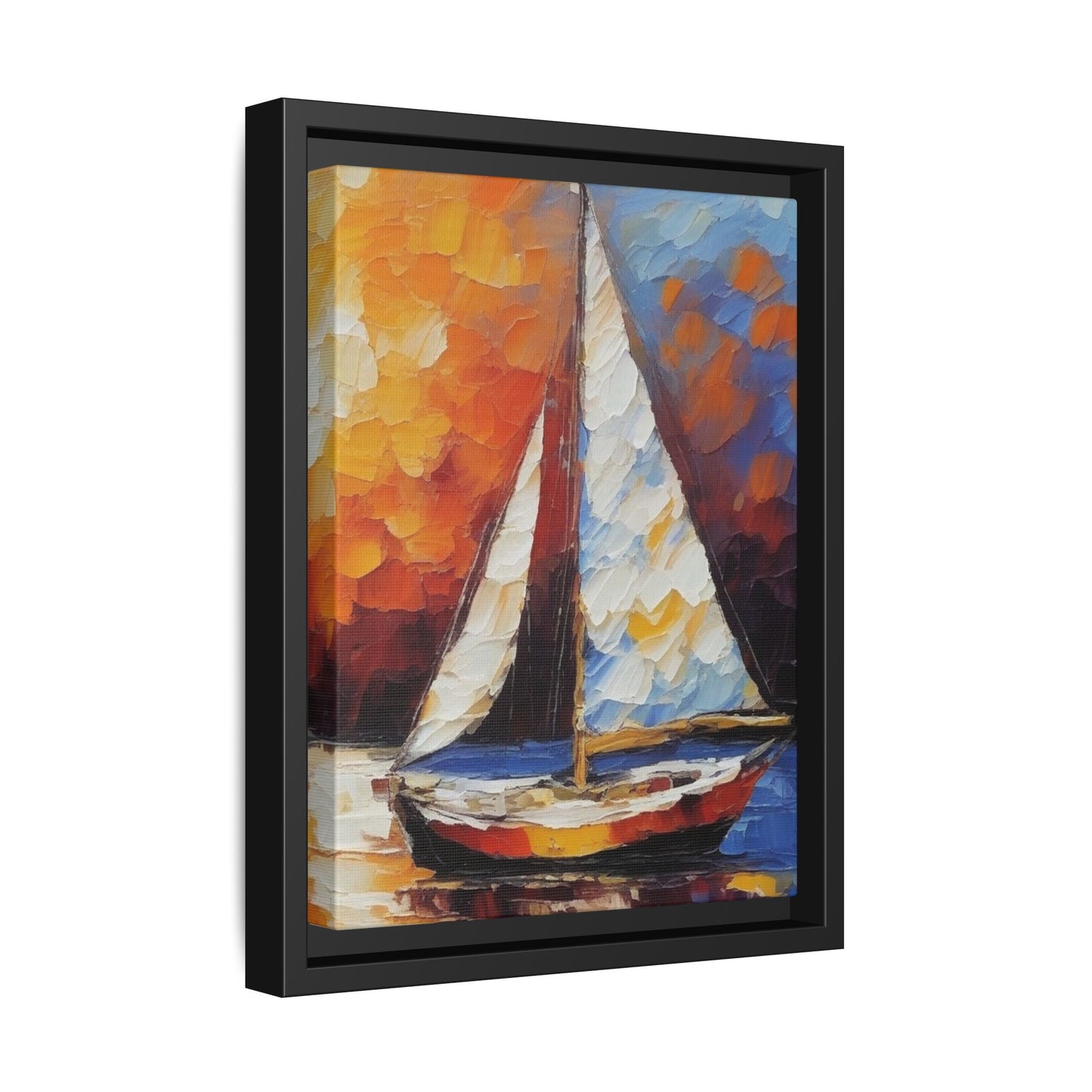 Canvas 27, Framed (Multi-color)