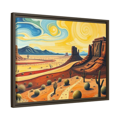 Canvas 34, Framed (Multi-color)