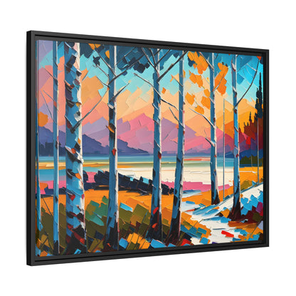 Canvas 33, Framed (Multi-color)