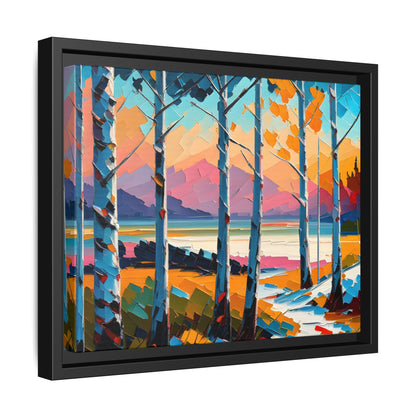 Canvas 33, Framed (Multi-color)