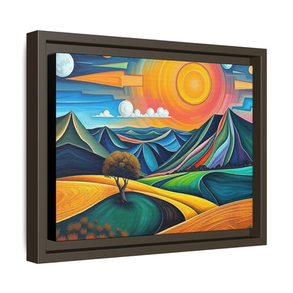 Canvas 23, Framed (Multi-color)